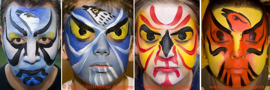 Kumadori — The Painted Faces of Japanese Kabuki Theatre « the story ...